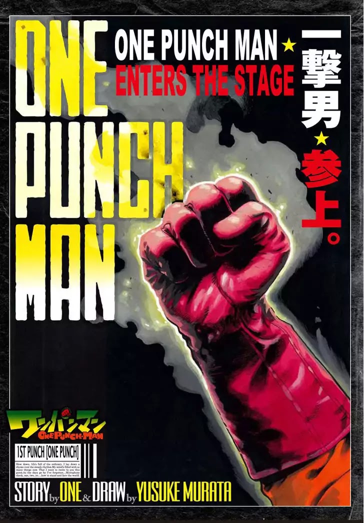 One Punch Man Manga Chapter 1