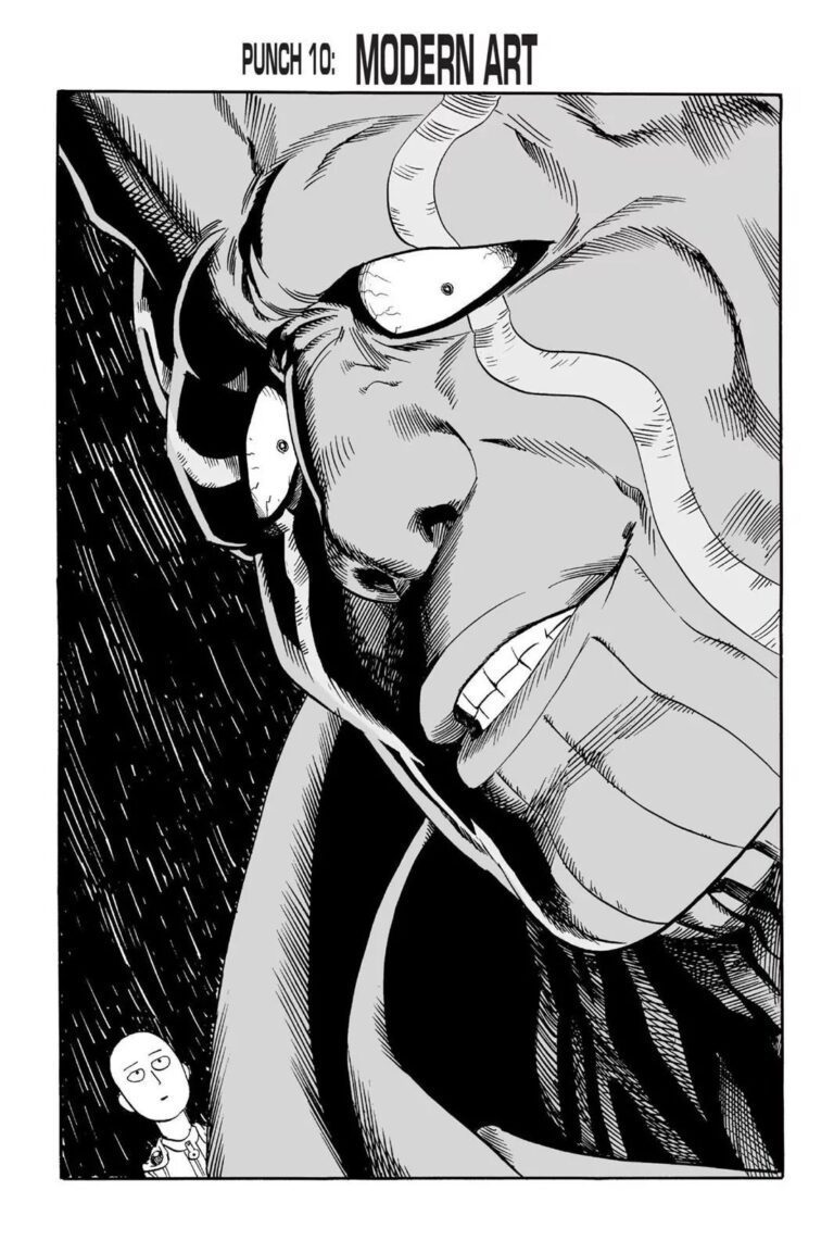 One punch man chapter-10