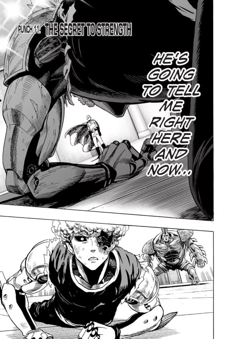 One punch man chapter-11