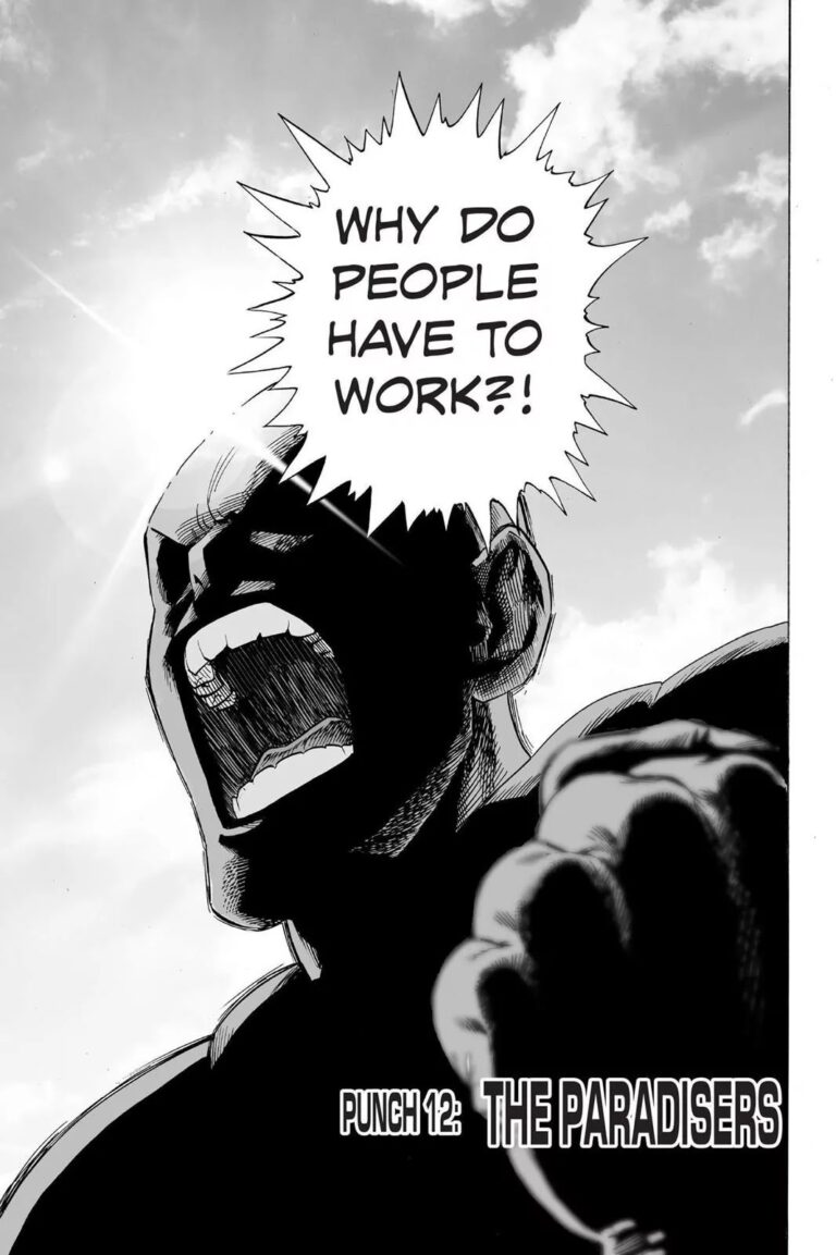 One punch man chapter-12