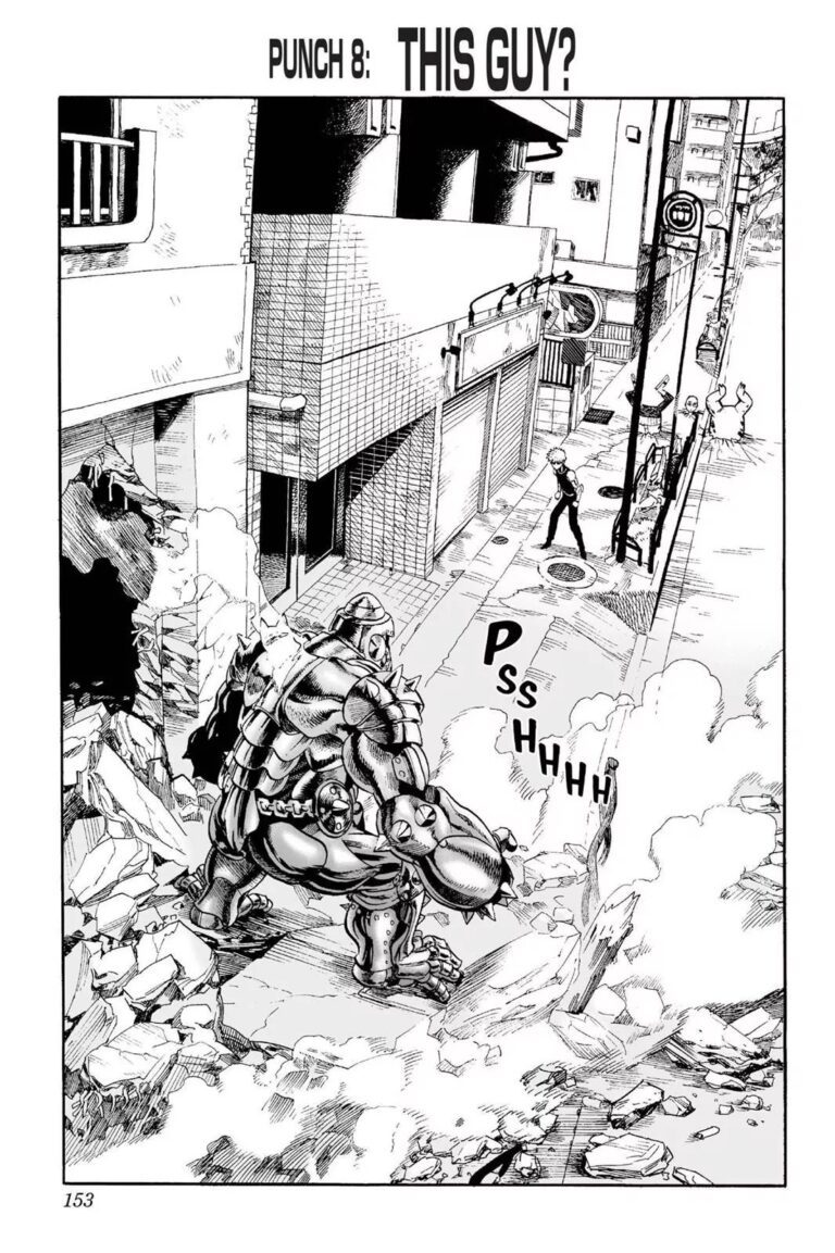 One punch man chapter-8