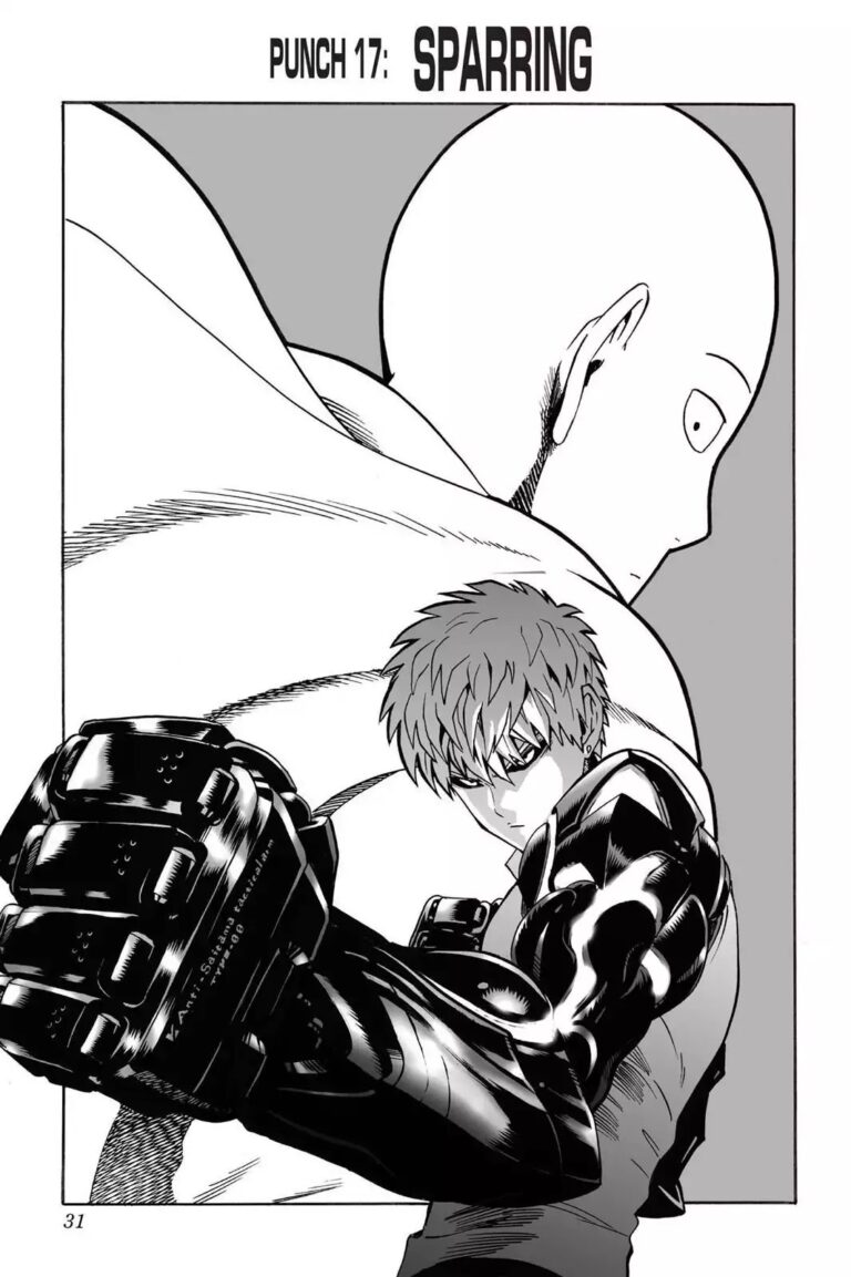 One punch man chapter-17