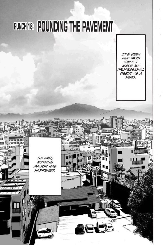 One punch man chapter-18