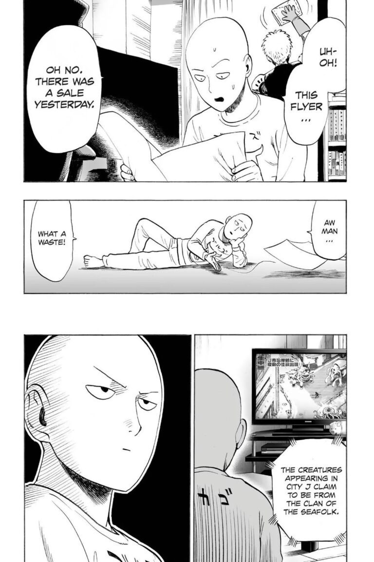 One punch man chapter-24.5