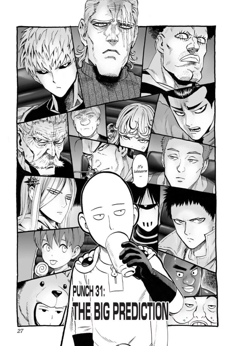 One punch man chapter-31