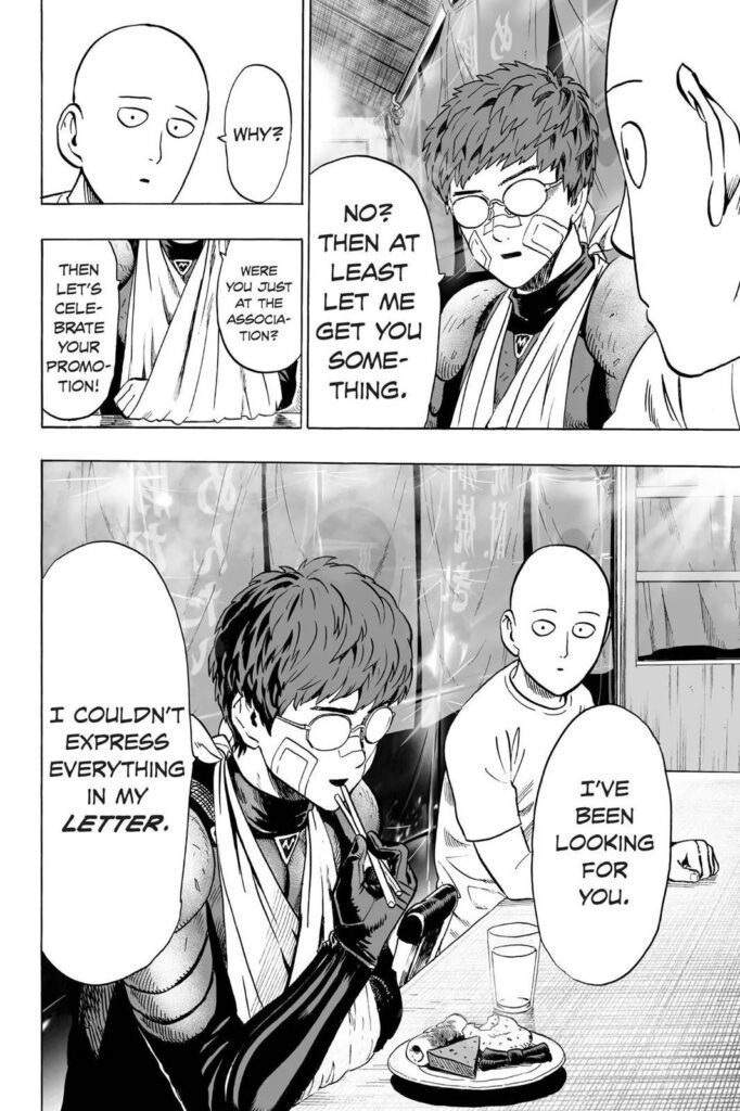 Reading manga one punch man-18