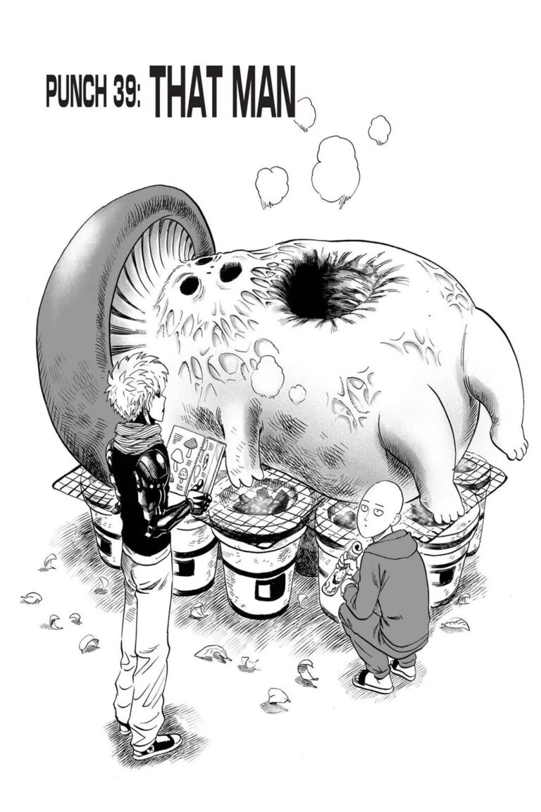 One punch man chapter-39