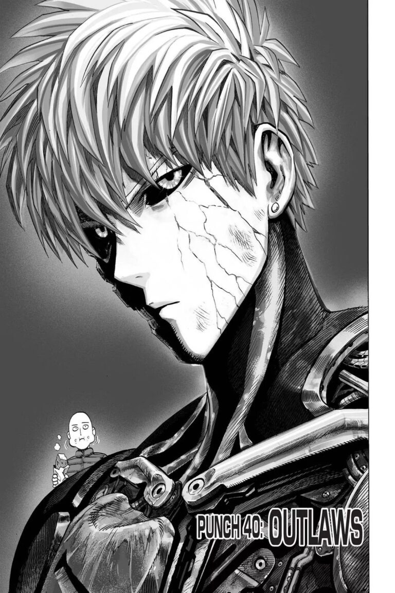 One punch man chapter-40
