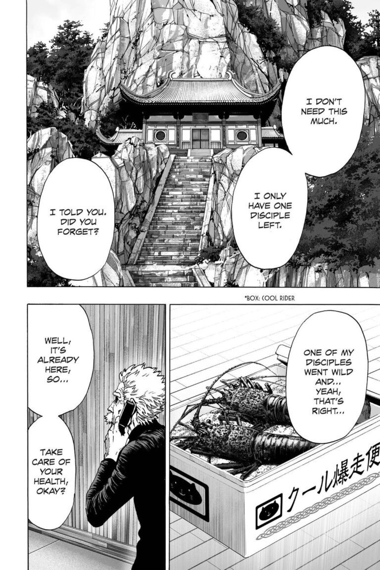 One punch man chapter-40.6