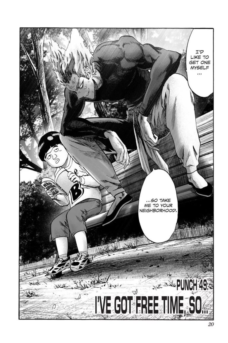 One punch man chapter-49