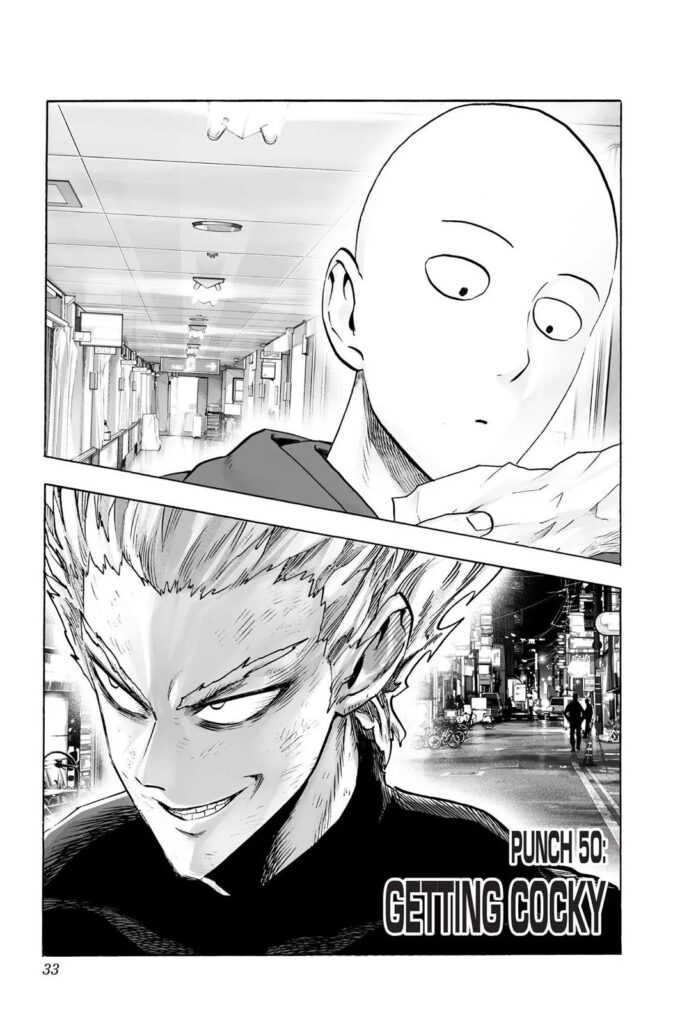 One punch man chapter-50
