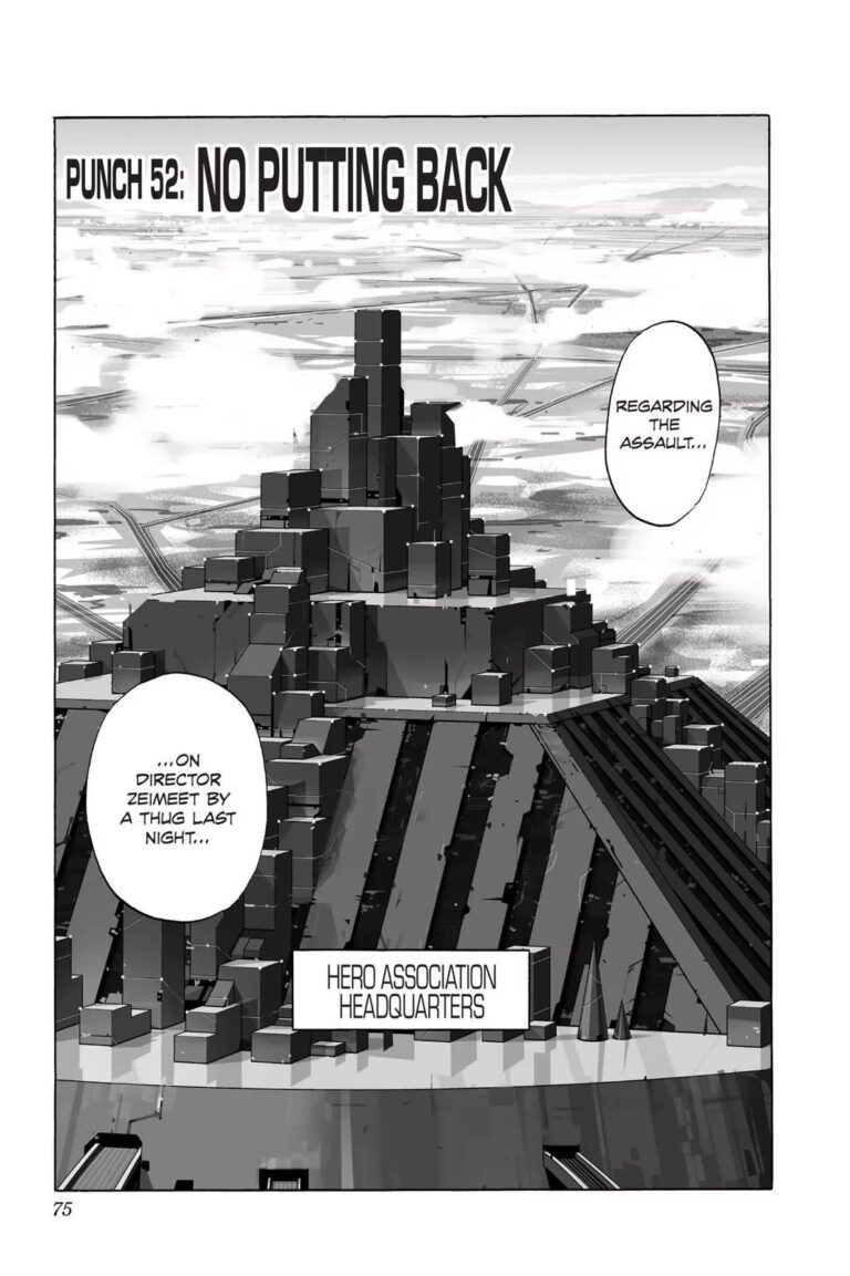 One punch man chapter-52