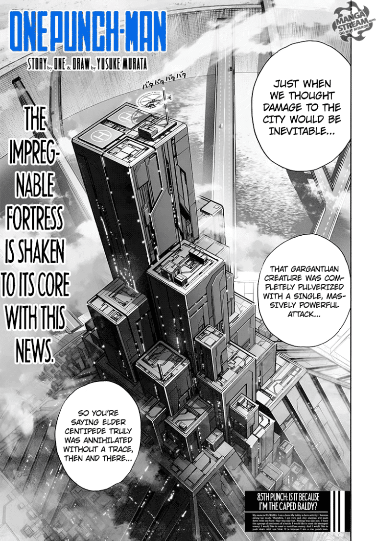 One Punch Man Chapter 85