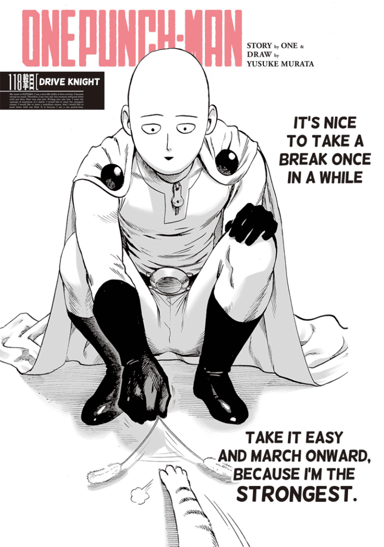 One punch man chapter 118
