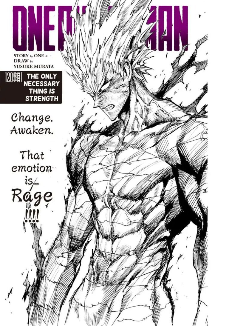 One punch man chapter 120