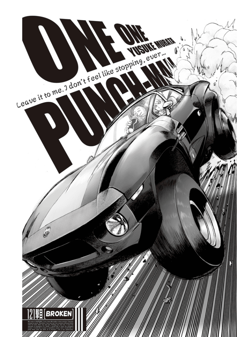 One punch man chapter 121