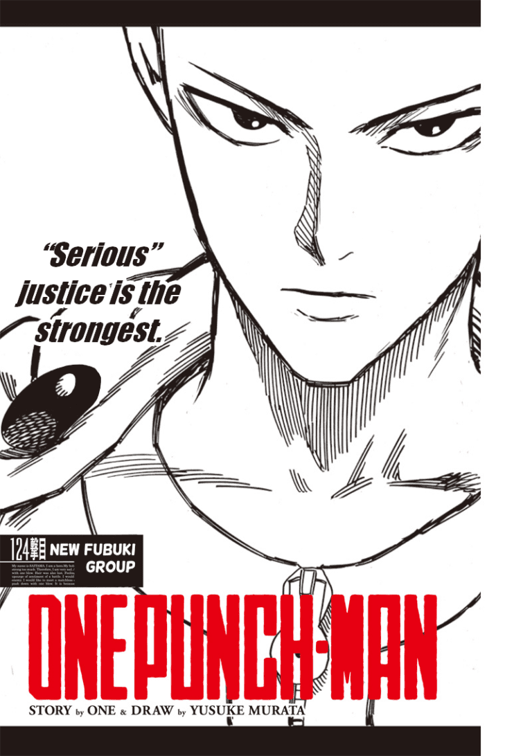 One punch man chapter 124