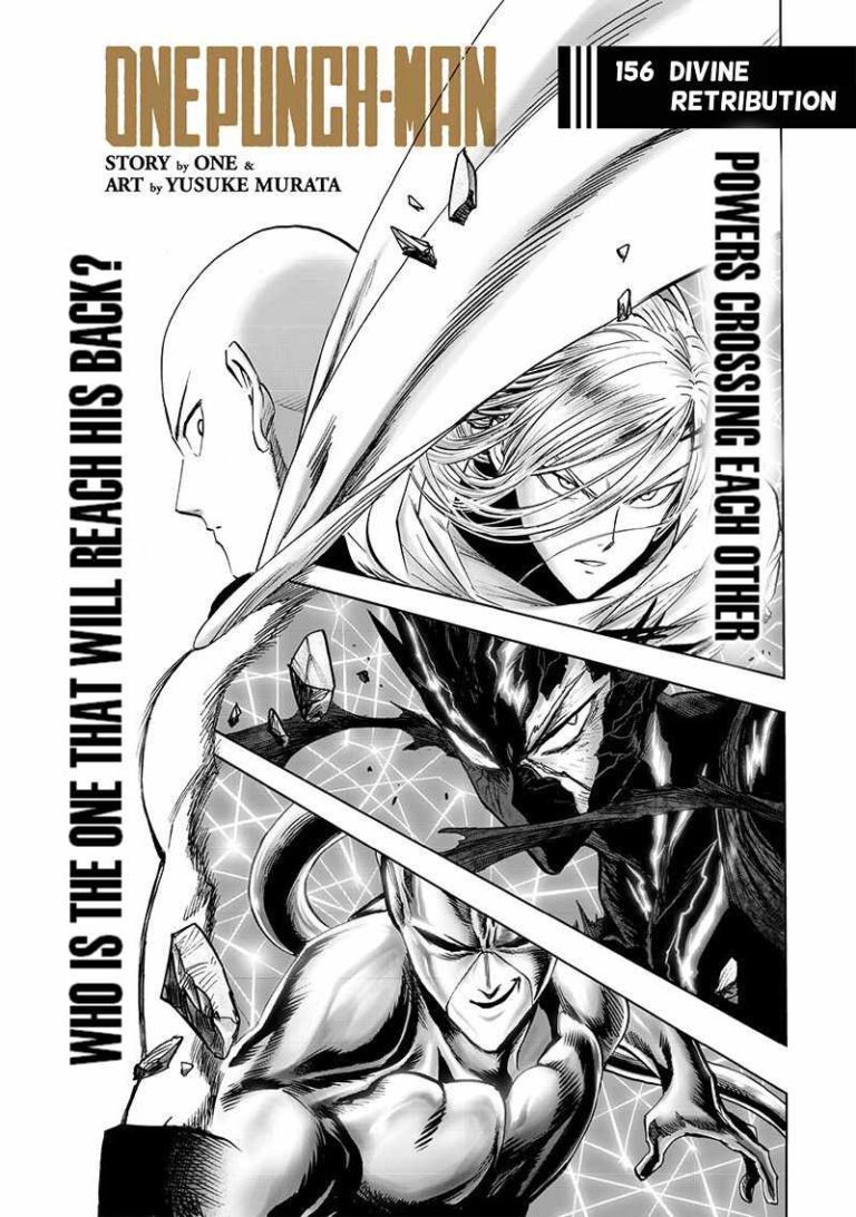 One punch man chapter 156