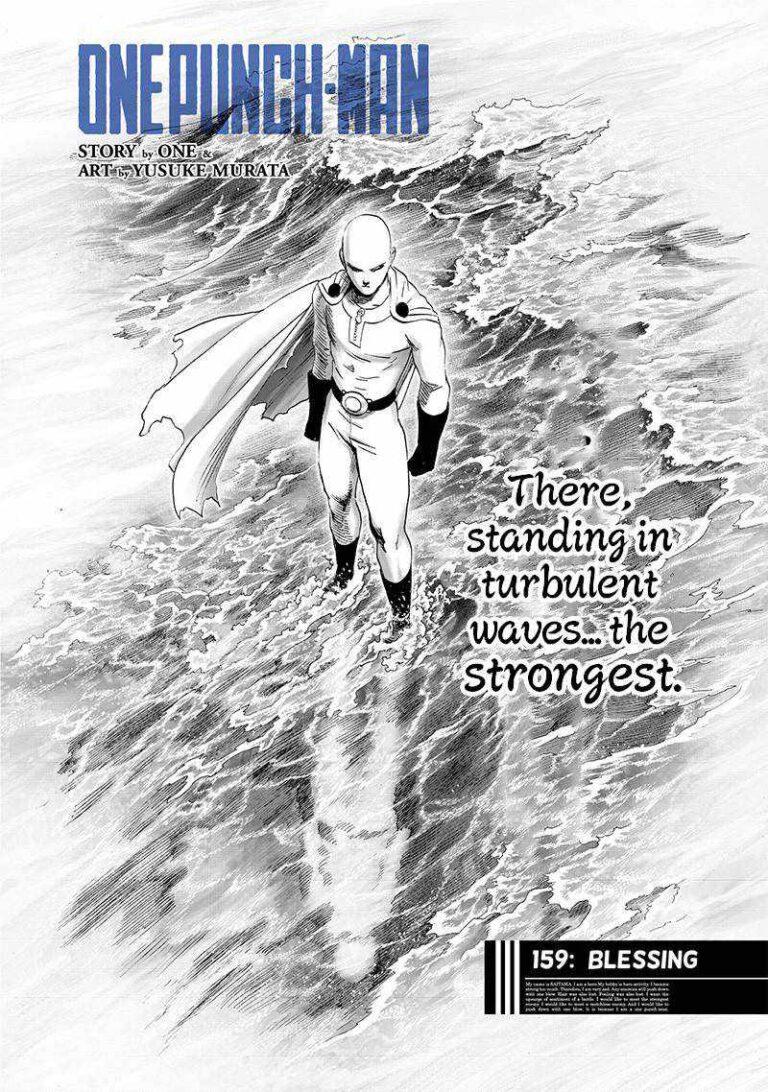 One punch man chapter 159