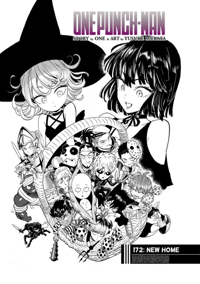 One punch man chapter 172