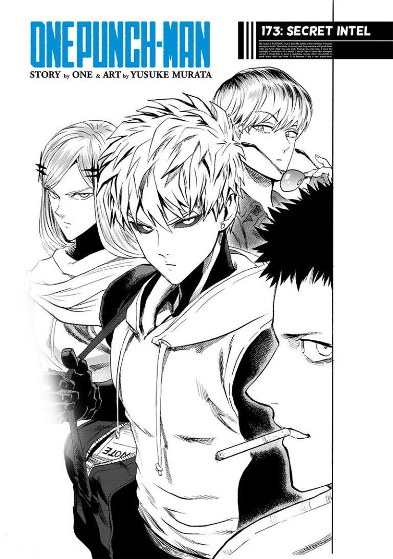 One punch man chapter 173
