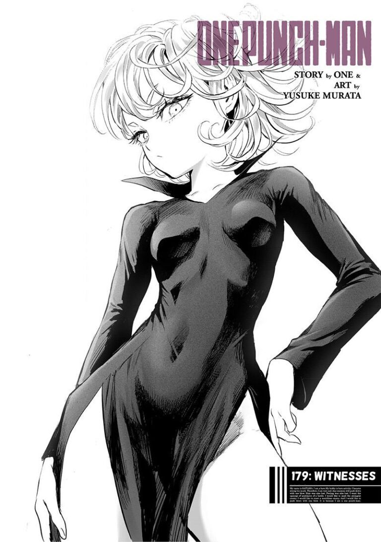 One punch man chapter 179