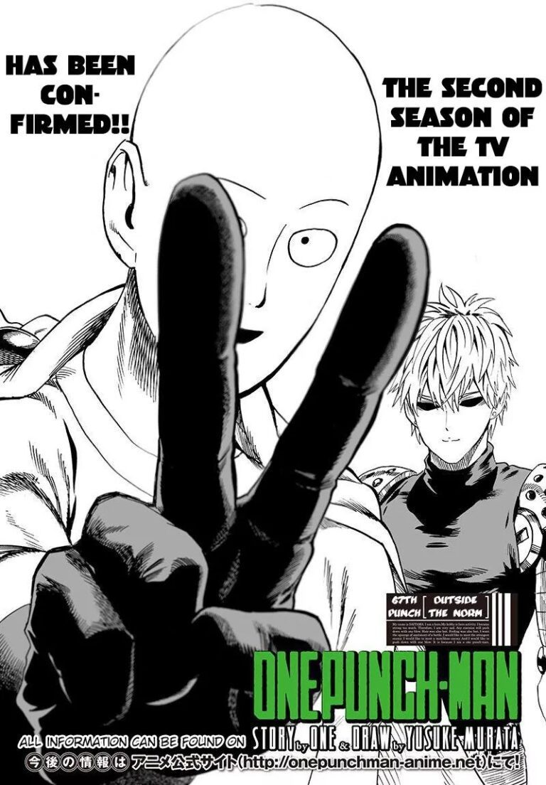 One punch man chapter- 67