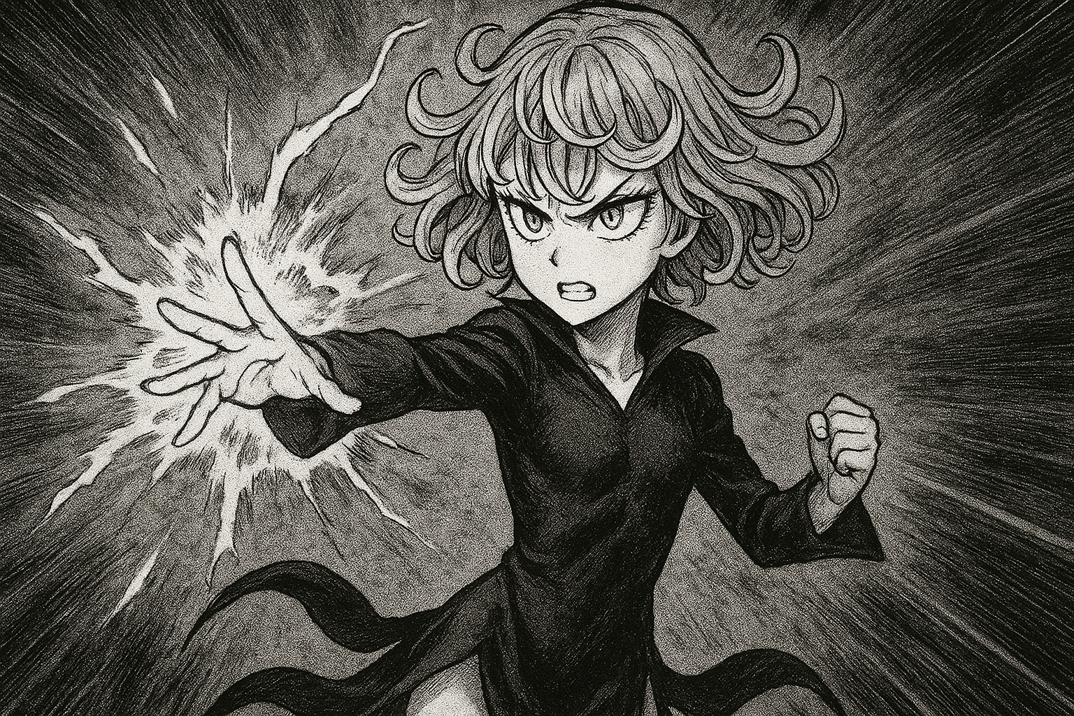 one punch man tatsumaki