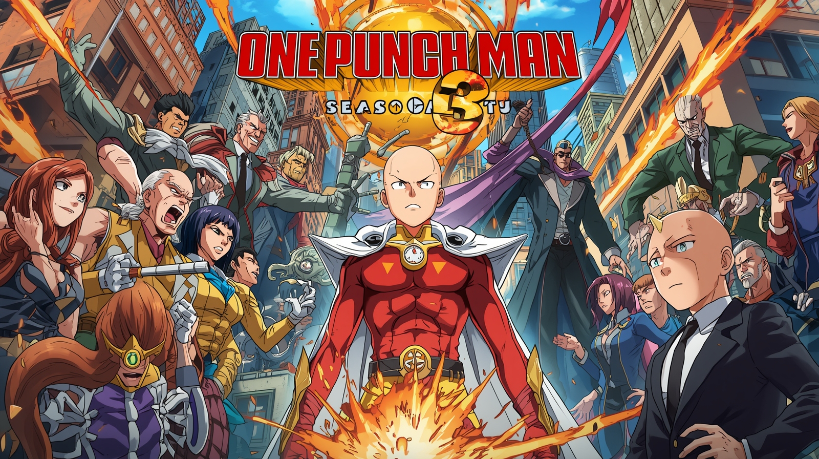 One Punch Man Season 3